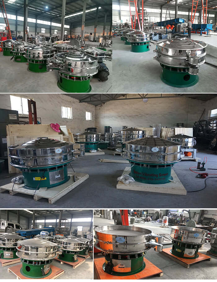 展示廳展示旋振篩，批量展示不銹鋼振動篩，包裝氣體保護振動篩，批量展示碳鋼旋振篩